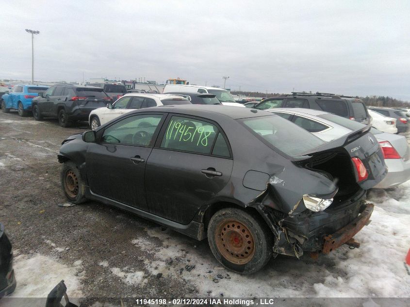 2009 Toyota Corolla VIN: 2T1BU40E49C060530 Lot: 11945198