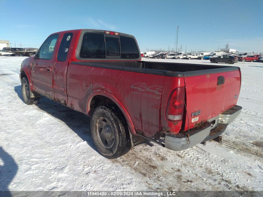 2000 Ford F150 VIN: 1FTRX18L6YNB01582 Lot: 11945480