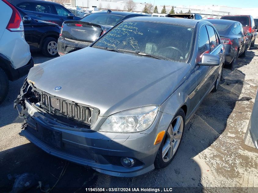 2010 Mercedes-Benz C-Class C 300 VIN: WDDGF8BB1AF422714 Lot: 11945504