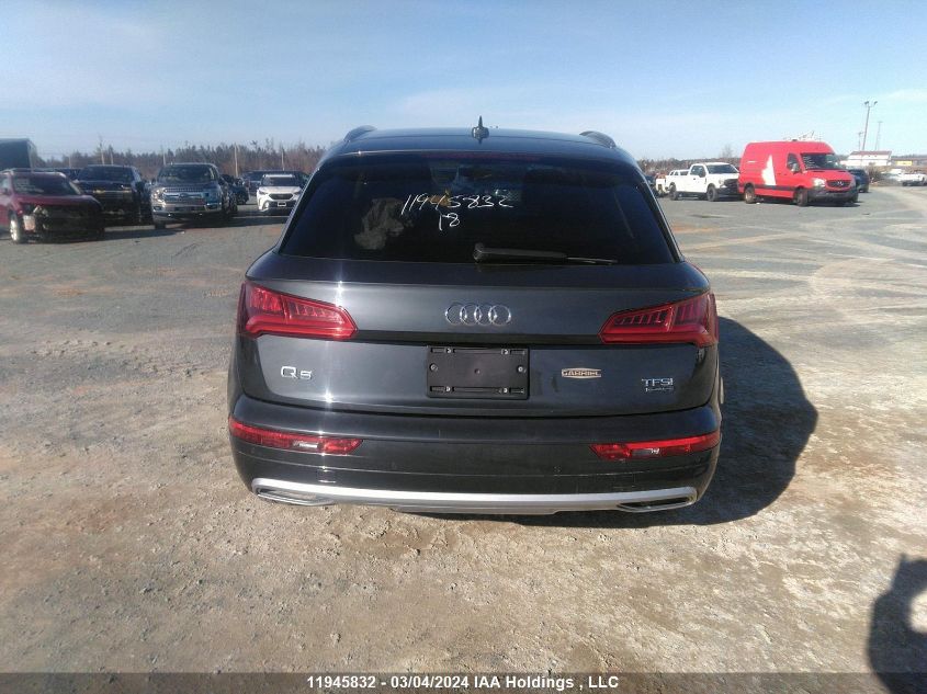 2018 Audi Q5 Premium VIN: WA1ANAFYXJ2129324 Lot: 11945832