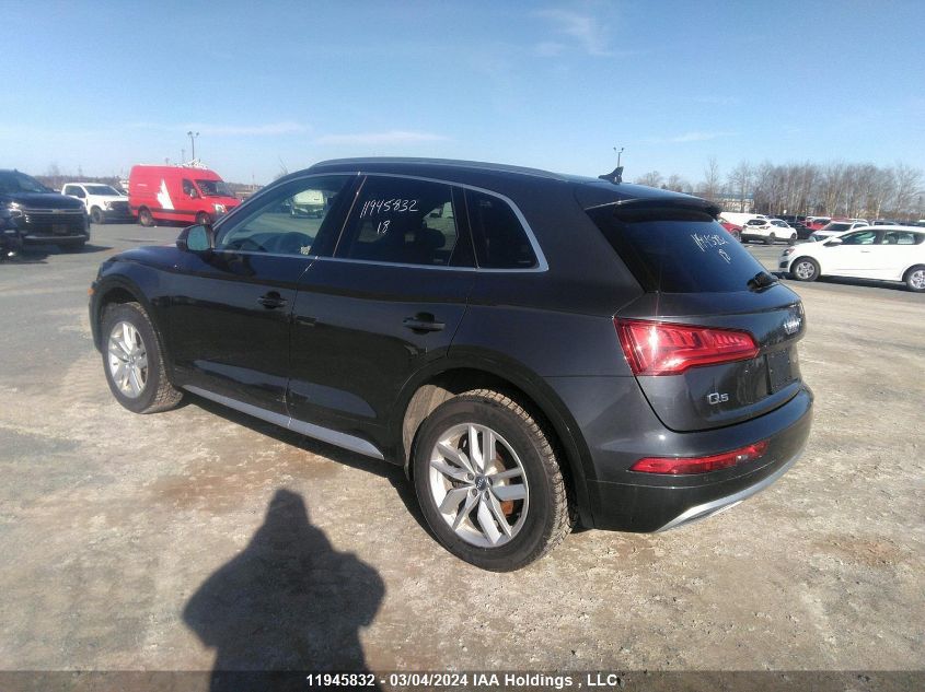 2018 Audi Q5 Premium VIN: WA1ANAFYXJ2129324 Lot: 11945832