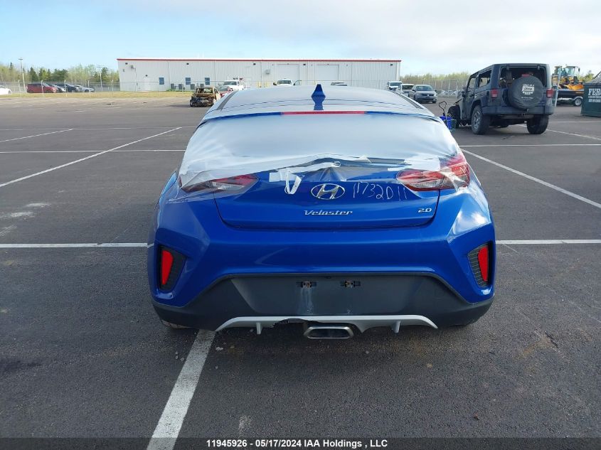 2019 Hyundai Veloster 2.0 Gl VIN: KMHTG6AF8KU010085 Lot: 11945926