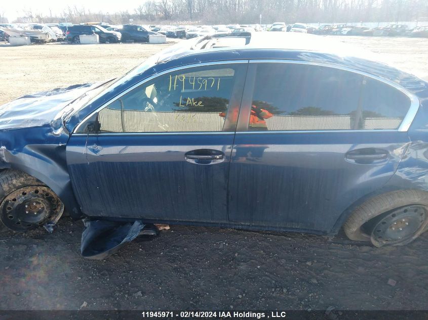 2010 Subaru Legacy 2.5I Premium VIN: 4S3BMGG60A3240696 Lot: 11945971