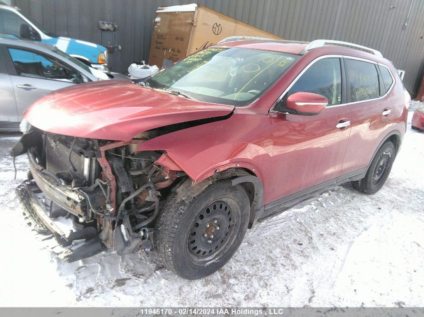 2015 Nissan Rogue S/Sl/Sv VIN: 5N1AT2MT3FC858013 Lot: 11946170