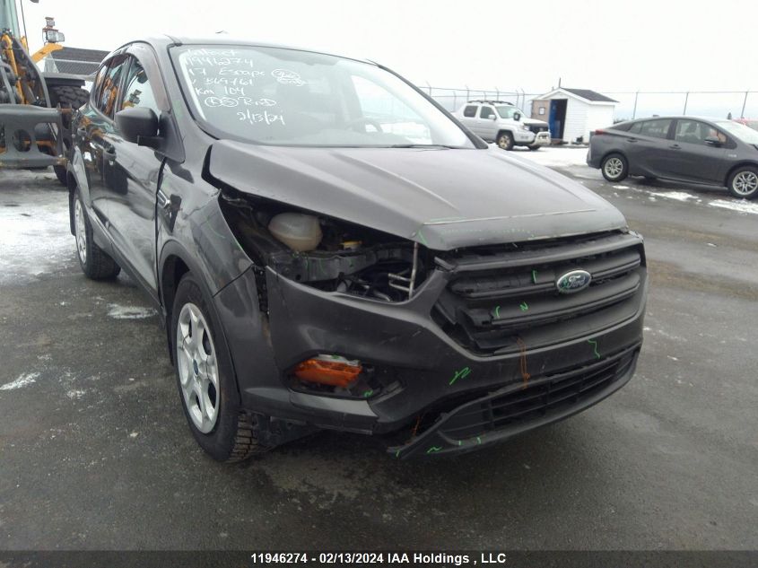 2017 Ford Escape S VIN: 1FMCU0F75HUB69761 Lot: 44678914