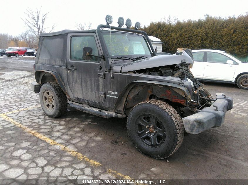 2016 Jeep Wrangler Sport VIN: 1C4AJWAG0GL195896 Lot: 11946372