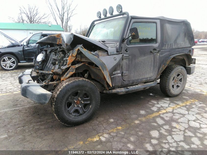 2016 Jeep Wrangler Sport VIN: 1C4AJWAG0GL195896 Lot: 11946372