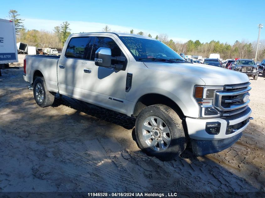 2021 Ford F250 Super Duty VIN: 1FT7W2BT2MED34233 Lot: 11946528