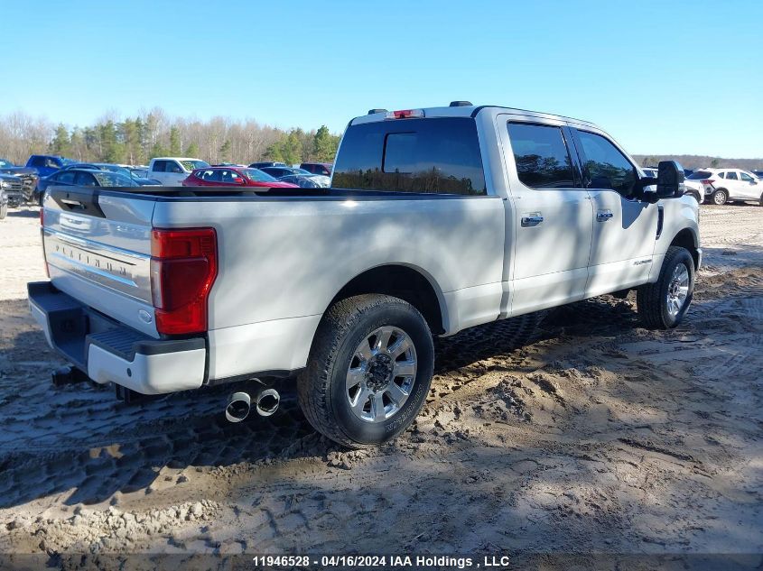 2021 Ford F250 Super Duty VIN: 1FT7W2BT2MED34233 Lot: 11946528