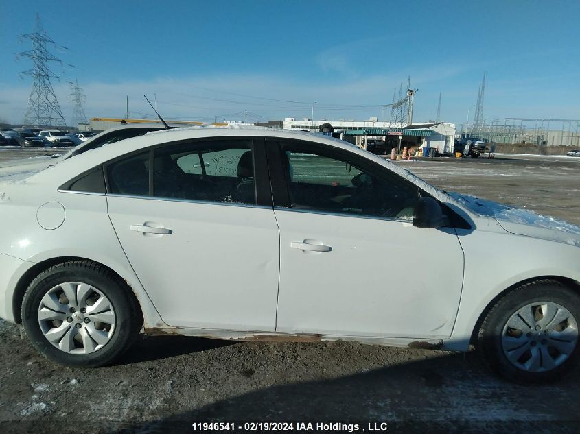 2012 Chevrolet Cruze VIN: 1G1PD5SH6C7129173 Lot: 11946541