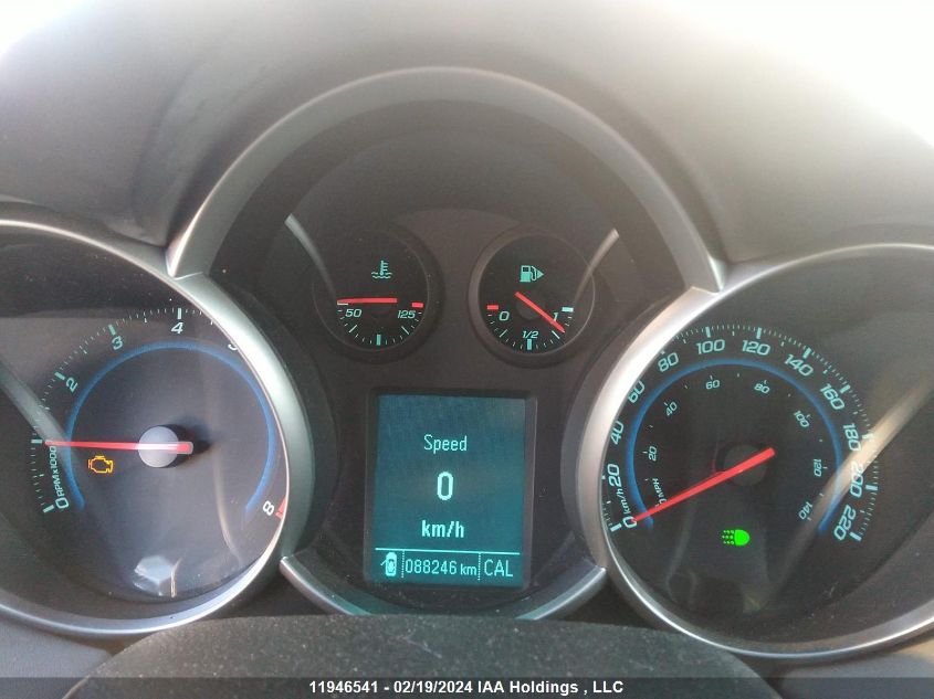 2012 Chevrolet Cruze VIN: 1G1PD5SH6C7129173 Lot: 11946541