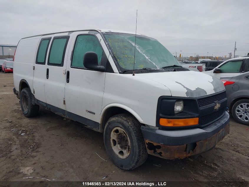 2005 Chevrolet Express G2500 VIN: 1GCGG25V251208392 Lot: 11946565