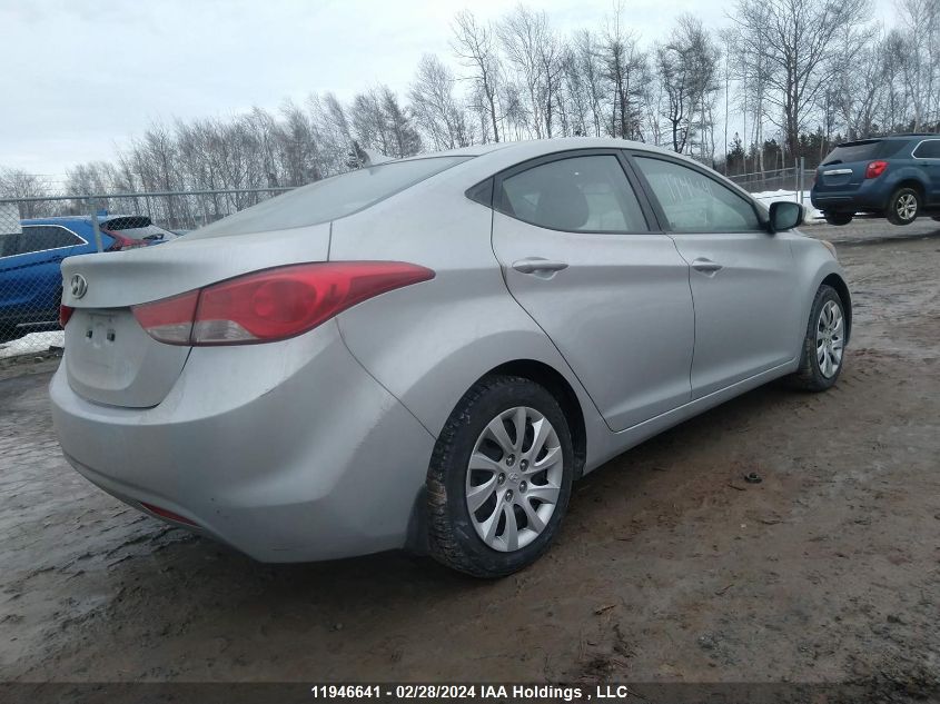 2012 Hyundai Elantra Gl VIN: 5NPDH4AE3CH108132 Lot: 11946641