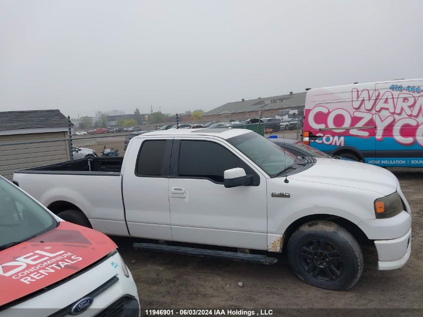 2007 Ford F150 VIN: 1FTPX12V27KC83816 Lot: 11946901