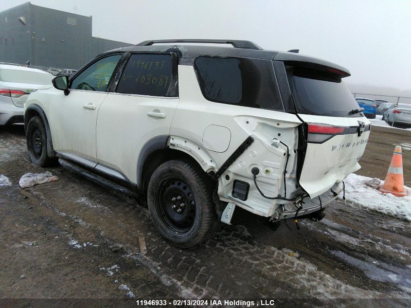 2024 Nissan Pathfinder VIN: 5N1DR3DF5RC203089 Lot: 11946933