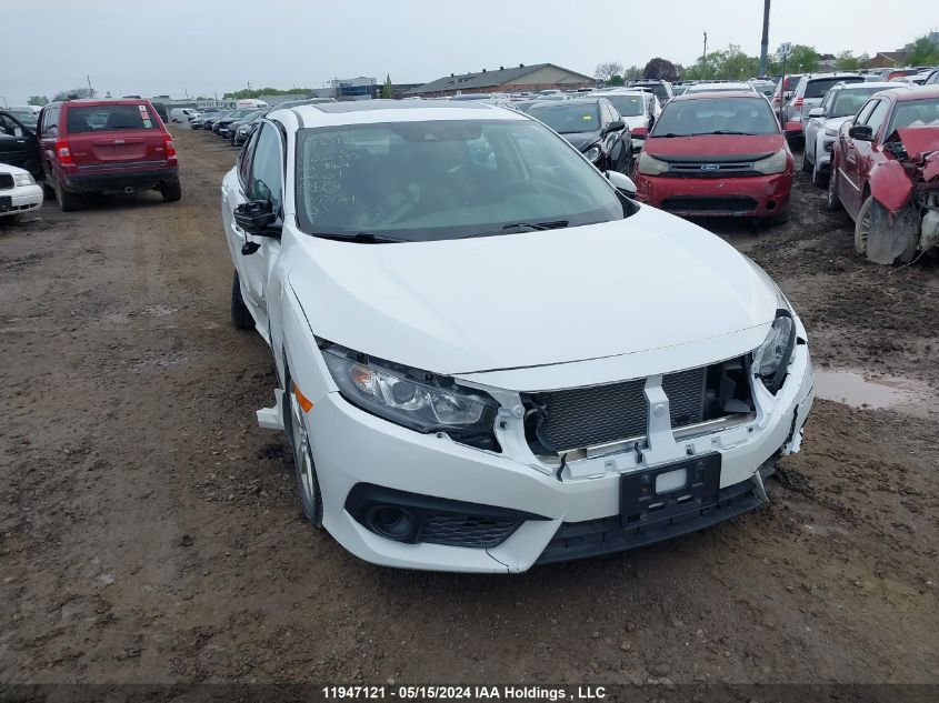 2017 Honda Civic Ex VIN: 2HGFC2F81HH026433 Lot: 11947121