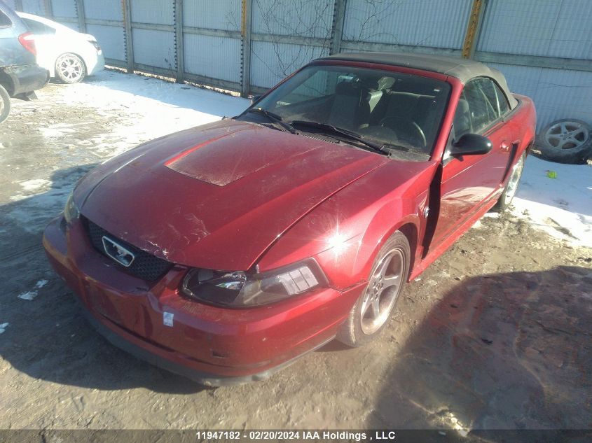 2004 Ford Mustang VIN: 1FAFP44634F218132 Lot: 11947182