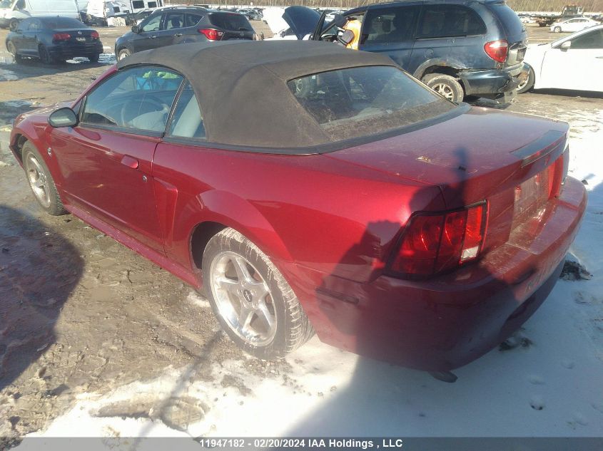 2004 Ford Mustang VIN: 1FAFP44634F218132 Lot: 11947182