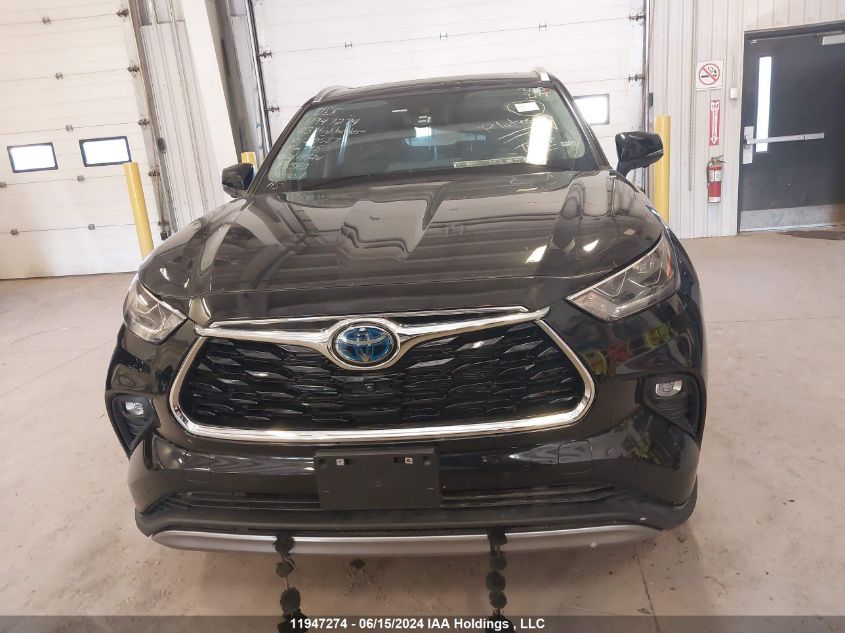 2023 Toyota Highlander Hybrid Limited/Hybrid Platinum VIN: 5TDEBRCH2PS120587 Lot: 11947274
