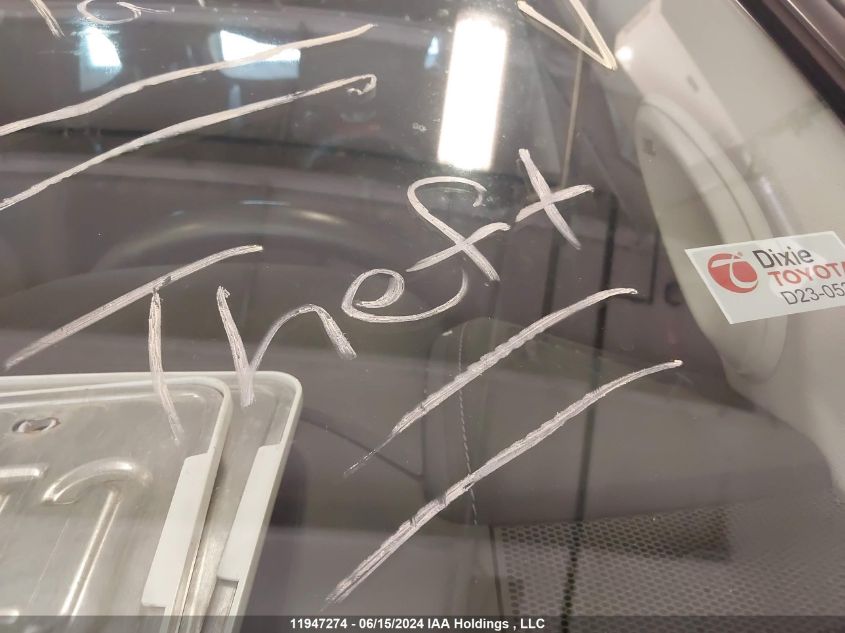 2023 Toyota Highlander Hybrid Limited/Hybrid Platinum VIN: 5TDEBRCH2PS120587 Lot: 11947274