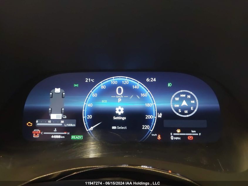 2023 Toyota Highlander Hybrid Limited/Hybrid Platinum VIN: 5TDEBRCH2PS120587 Lot: 11947274