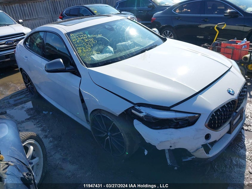 2020 BMW 2 Series VIN: WBA13AL04L7F53646 Lot: 11947431