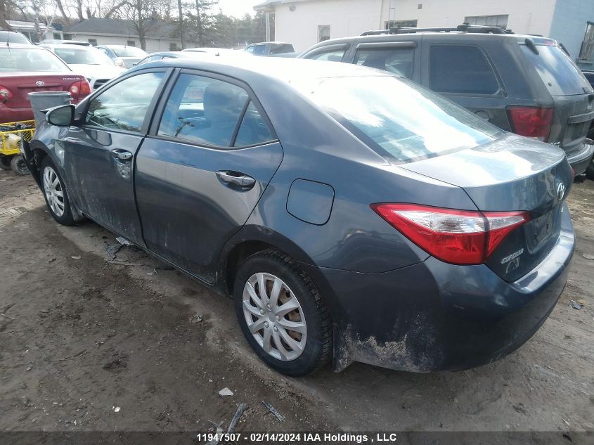 2014 Toyota Corolla L/Le/Le Pls/Prm/S/S Pls VIN: 2T1BURHE4EC186107 Lot: 50419964