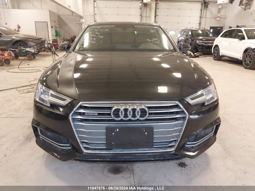 2018 Audi A4 Sedan VIN: WAUBNAF45JN006386 Lot: 11947575