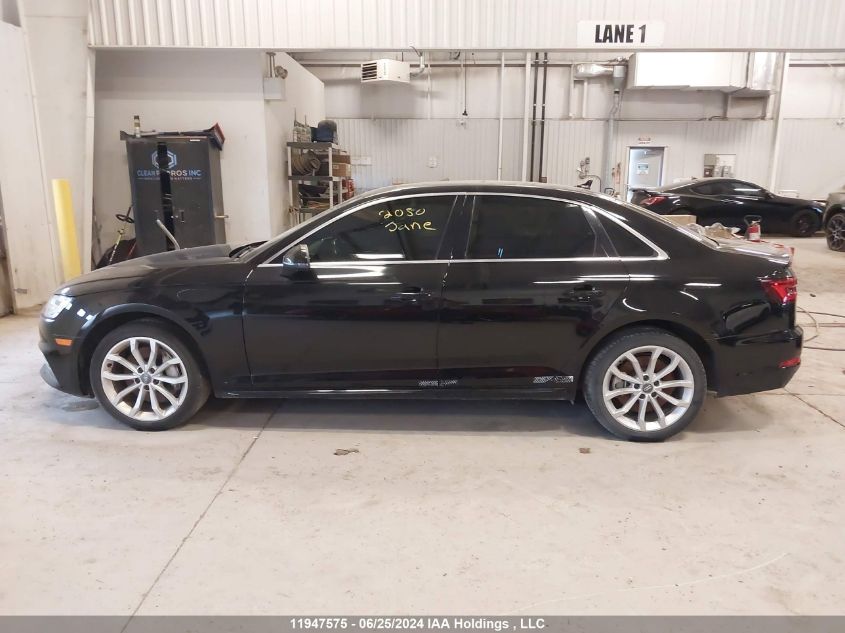 2018 Audi A4 Sedan VIN: WAUBNAF45JN006386 Lot: 11947575