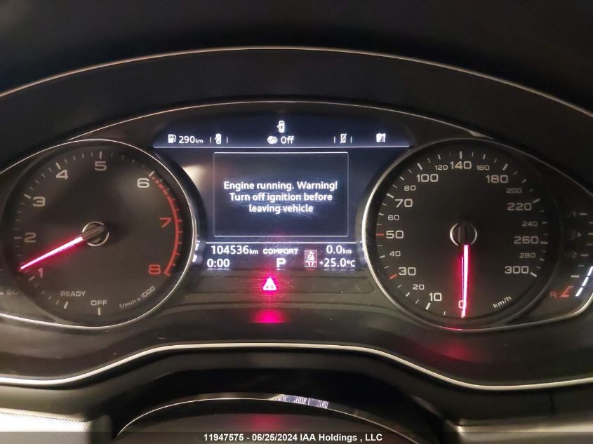 2018 Audi A4 Sedan VIN: WAUBNAF45JN006386 Lot: 11947575