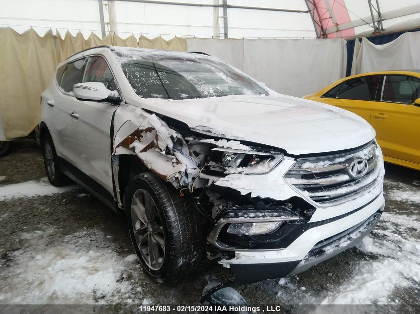 2017 Hyundai Santa Fe Sport 2.0T Se VIN: 5XYZUDLA0HG459672 Lot: 11947683