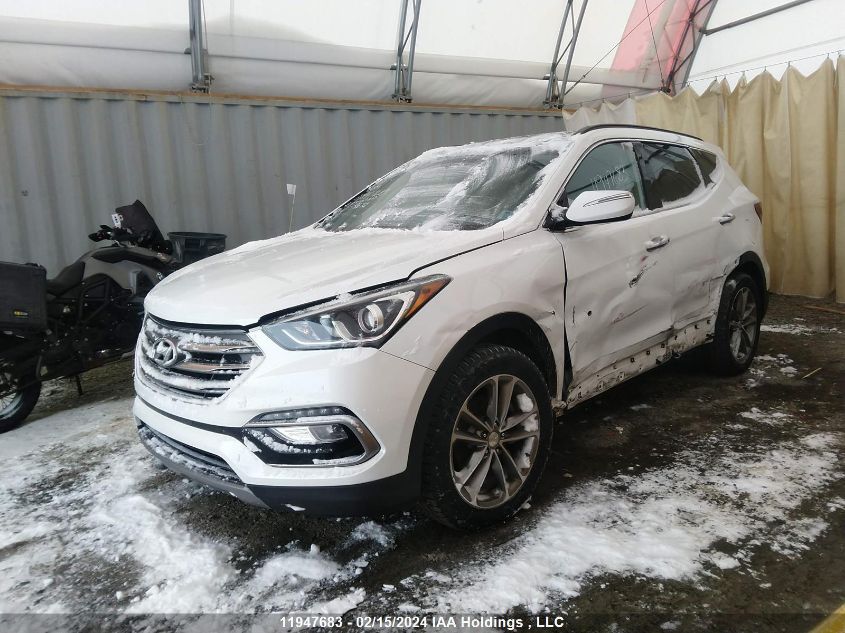 2017 Hyundai Santa Fe Sport 2.0T Se VIN: 5XYZUDLA0HG459672 Lot: 11947683