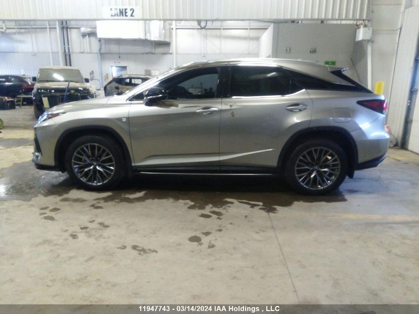 2021 Lexus Rx 350 F-Sport VIN: 2T2YZMDA8MC297156 Lot: 11947743