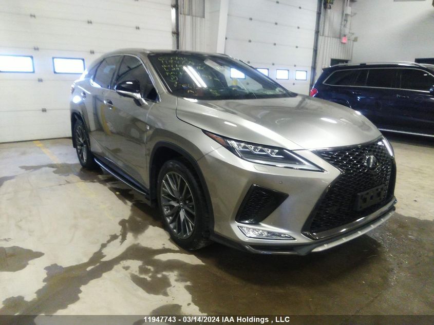 2021 Lexus Rx 350 F-Sport VIN: 2T2YZMDA8MC297156 Lot: 11947743