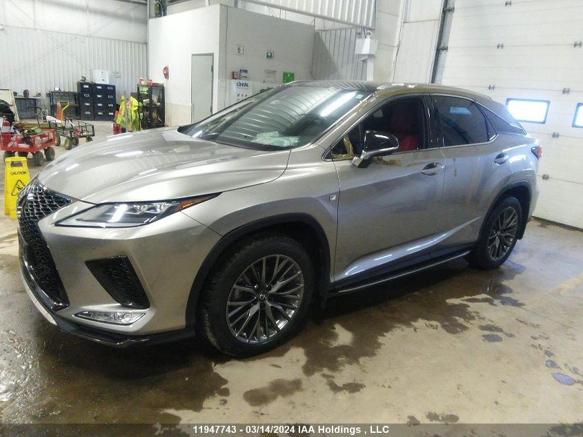 2021 Lexus Rx 350 F-Sport VIN: 2T2YZMDA8MC297156 Lot: 11947743