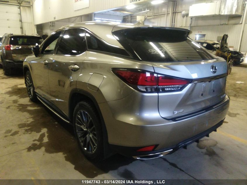 2021 Lexus Rx 350 F-Sport VIN: 2T2YZMDA8MC297156 Lot: 11947743