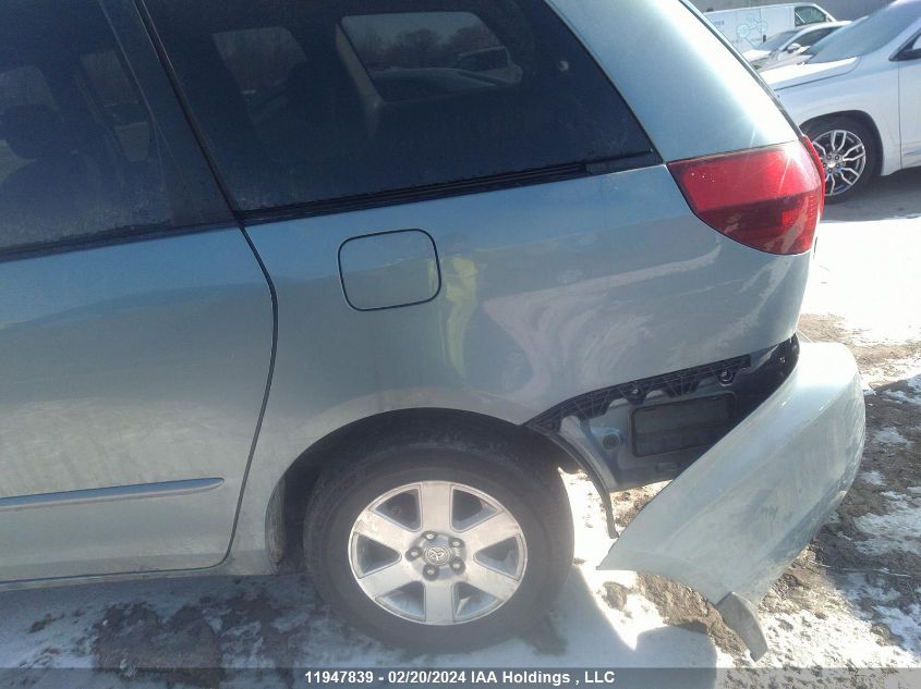 2005 Toyota Sienna VIN: 5TDZA23CX5S314166 Lot: 11947839