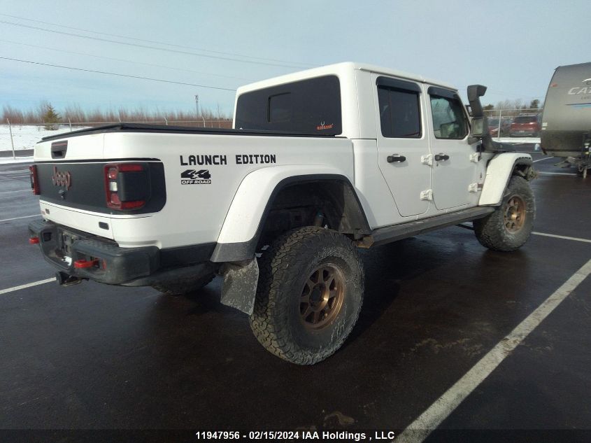 2020 Jeep Gladiator Rubicon VIN: 1C6JJTBG8LL105165 Lot: 11947956