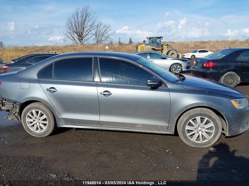 2012 Volkswagen Jetta Sedan VIN: 3VWDK7AJ1CM007789 Lot: 11948014