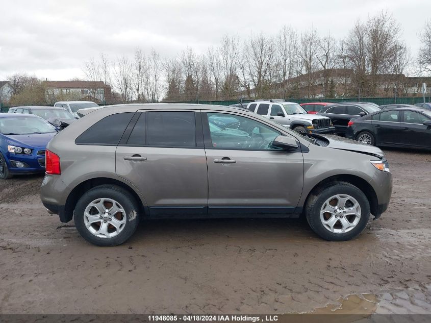 2014 Ford Edge Sel VIN: 2FMDK4JC0EBB05344 Lot: 11948085