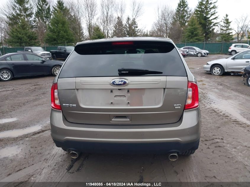 2014 Ford Edge Sel VIN: 2FMDK4JC0EBB05344 Lot: 11948085