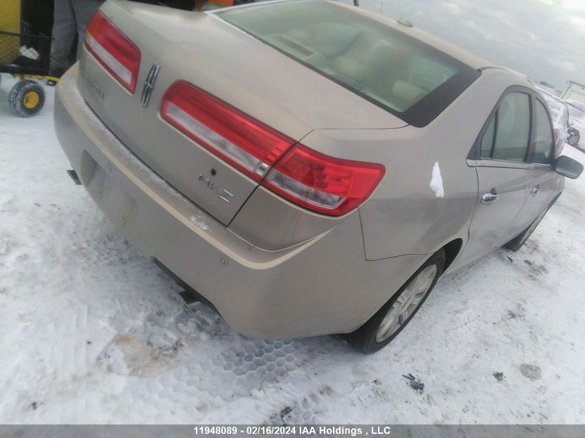 2010 Lincoln Mkz VIN: 3LNHL2GC7AR627779 Lot: 11948089