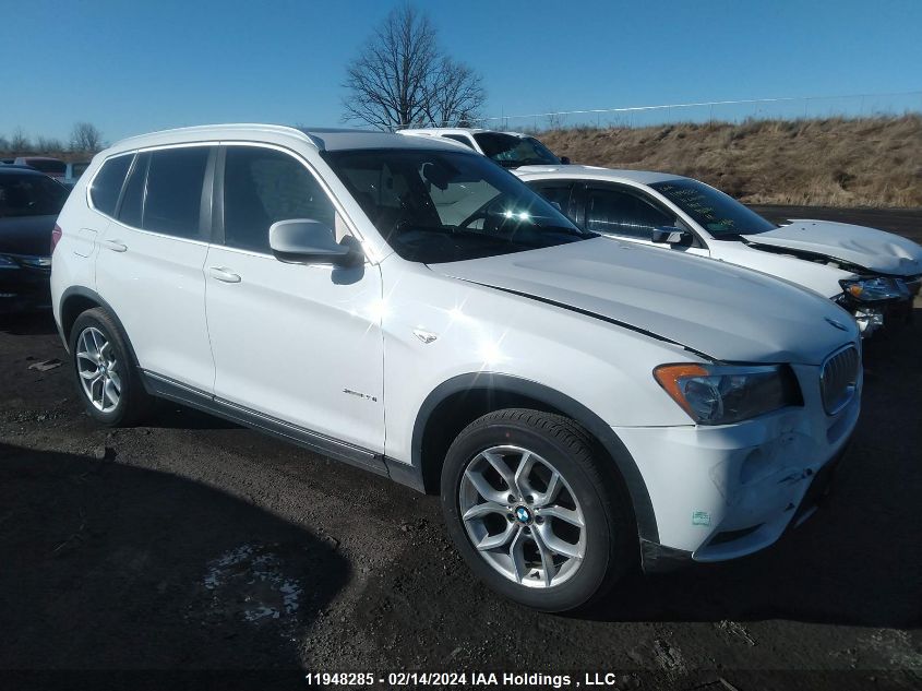 2013 BMW X3 VIN: 5UXWX9C51D0A32030 Lot: 11948285