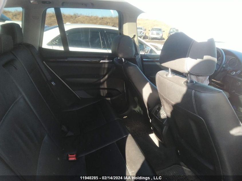 2013 BMW X3 VIN: 5UXWX9C51D0A32030 Lot: 11948285