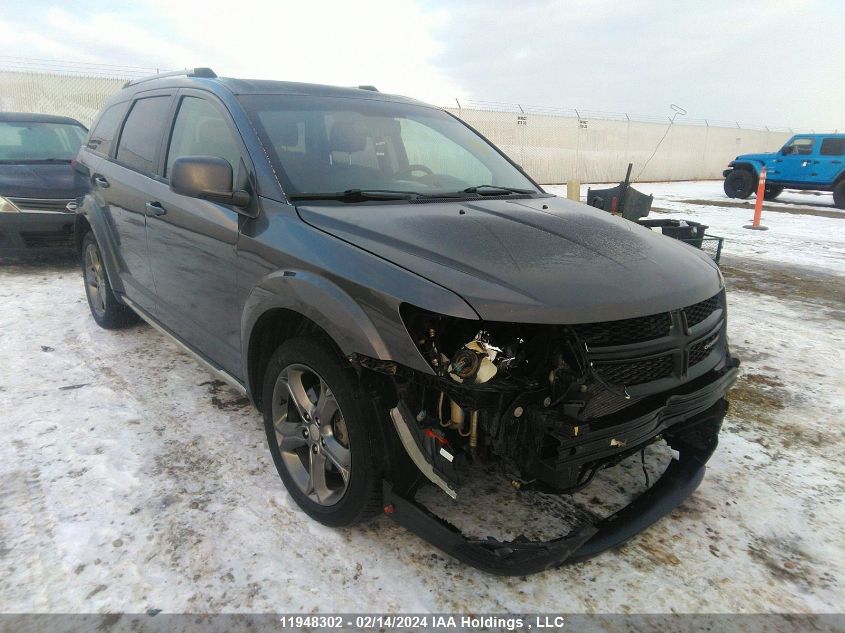 2015 Dodge Journey Crossroad VIN: 3C4PDDGG5FT593489 Lot: 11948302