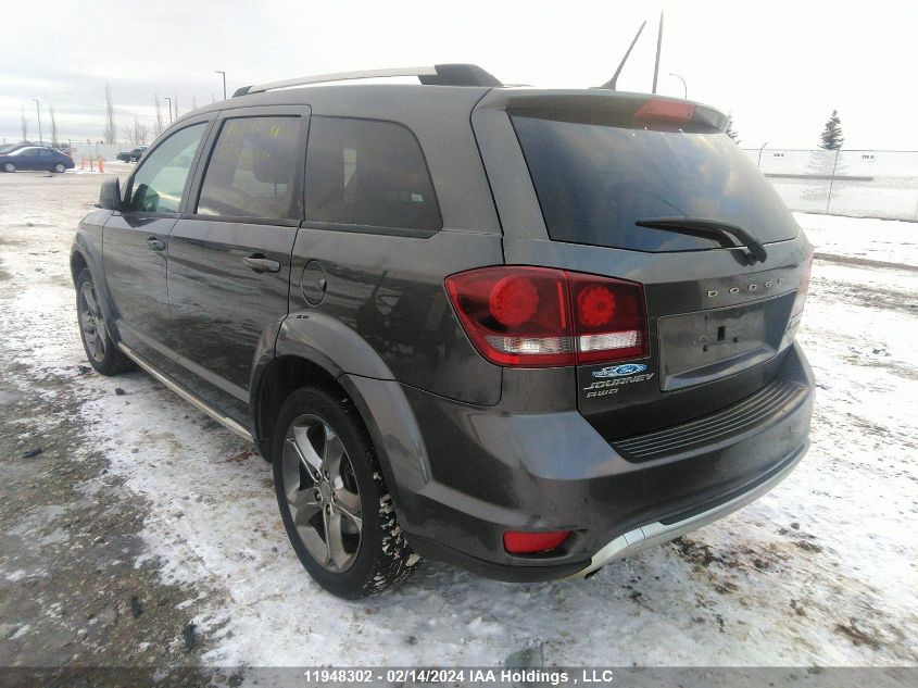 2015 Dodge Journey Crossroad VIN: 3C4PDDGG5FT593489 Lot: 11948302