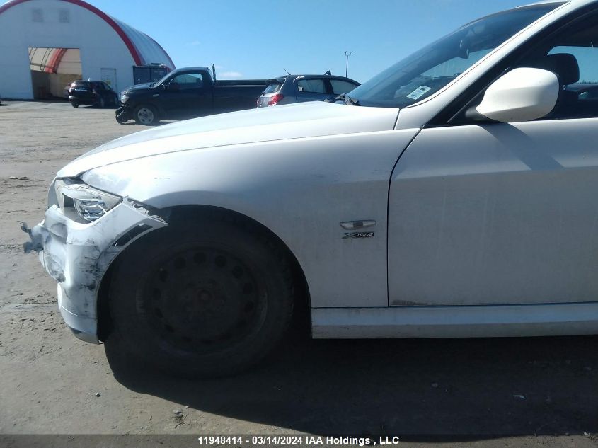 2010 BMW 3 Series VIN: WBAPK7C53AA459492 Lot: 11948414