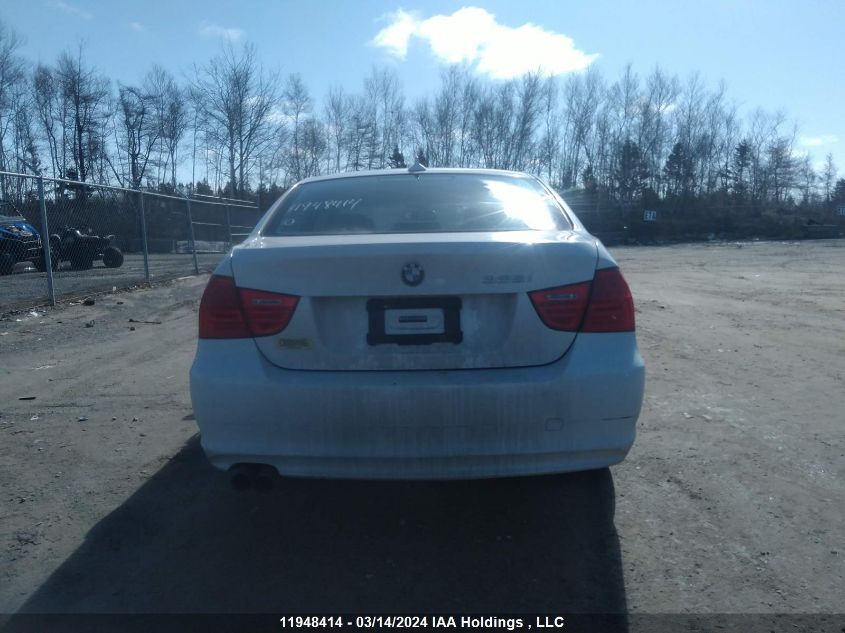2010 BMW 3 Series VIN: WBAPK7C53AA459492 Lot: 11948414