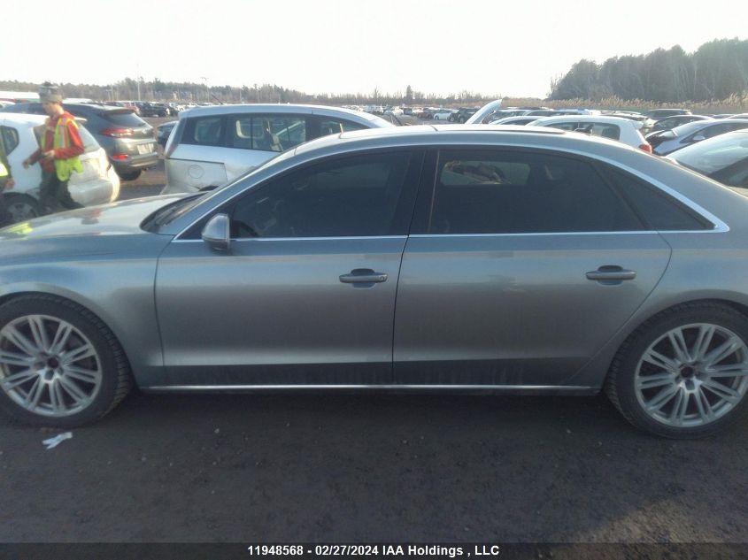 2011 Audi A8 L Quattro VIN: WAURVAFD8BN015079 Lot: 11948568