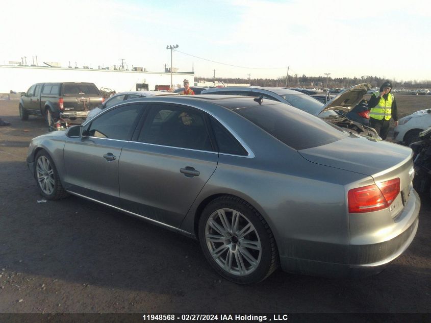 2011 Audi A8 L Quattro VIN: WAURVAFD8BN015079 Lot: 11948568